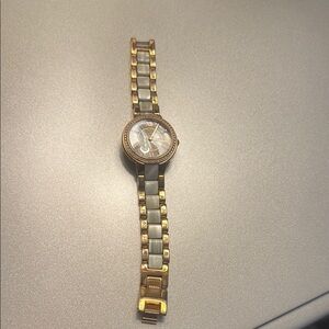 Fossil Rose Gold and Mother of Pearl Watch